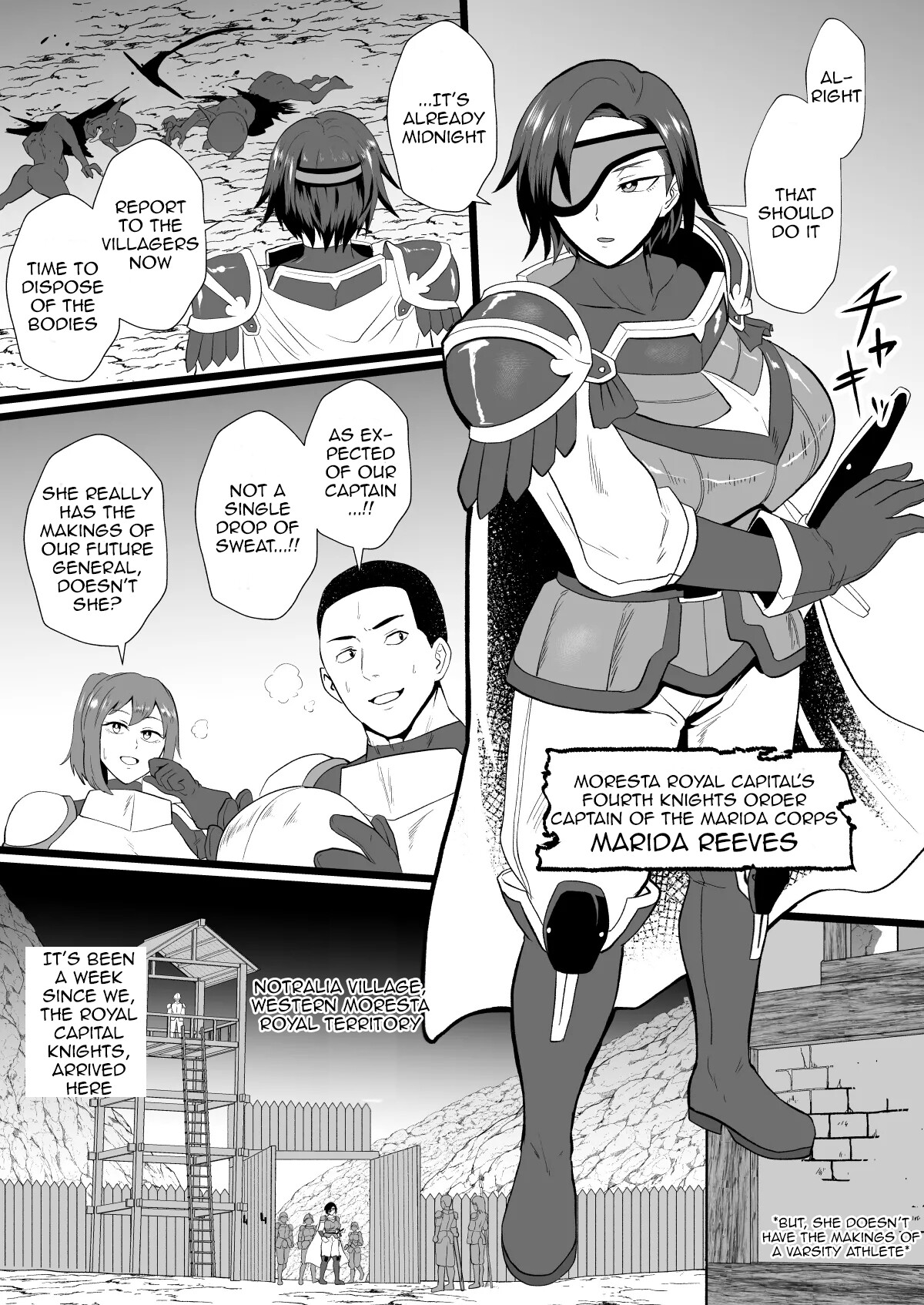 Hentai Manga Comic-The Trap of Body Swap ~The Knight Captain Marida's Conquest~-Read-2